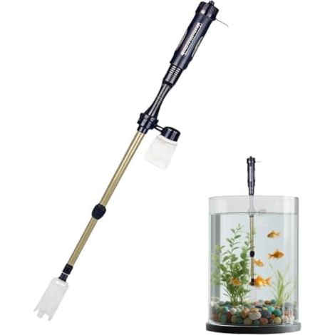 Aspirateur Électrique à Gravier pour Aquarium Outils de Nettoyage du Filtre (1/5)