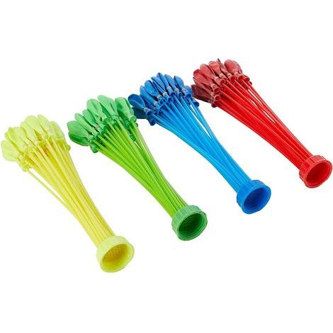 Multicolored Balloons (10 packs), over 370 self-sealing, quick-fill balloons (1/5)