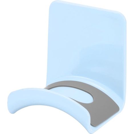 Kopfhörerständer in Blau – ABS-Kopfhörerhalter mit selbstklebender Hakenbefestigung, Schreibtischhalterung für Gaming-Kopfhörer, Ohrhörer und Kabel – 1 Stück (1/5)