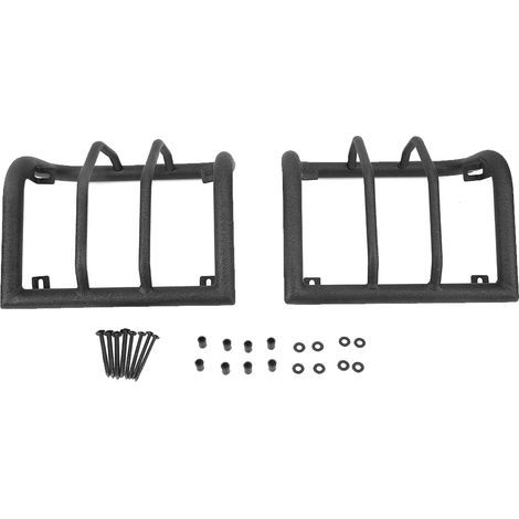 BAFOVY Black Rear Light Protectors for JK Unlimited 2007–2017 2 4 Door Improve Appearance, Easy Installation, Direct Mount with Steel Protective Material. (1/5)