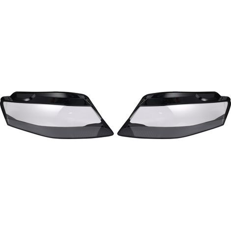1Pair Couverture Avant LÉGÈRe De Phare De Voiture Avant Gauche et Droite pour A4 B8 2008-2012