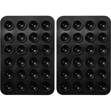 2-teiliger Saugnapf-Handyhalter, Silikon-Klebe-Saugnapf für iPhone, Saugnapfhülle, Saugnapf-Handyhalter, tragbar (1/5)