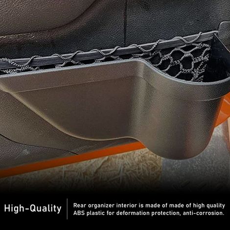 Suitable for Jeep Wrangler JL rear door storage box, rear door cup holder storage box, storage box parts for interior modification (1/4)