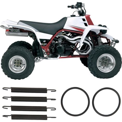 Ressorts et joints toriques de pot d'échappement pour Yamaha YFZ350 Banshee 1987-2006 (1/5)