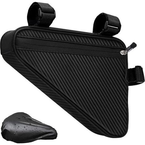 Borsa porta bici,impermeabile e riflettente,borsa da telaio per riporre i telai delle biciclette,con apertura sul tubo orizzontale