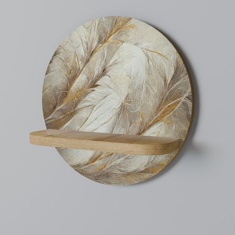 SOFT PLUMAGE Rundes Regal (1/5)