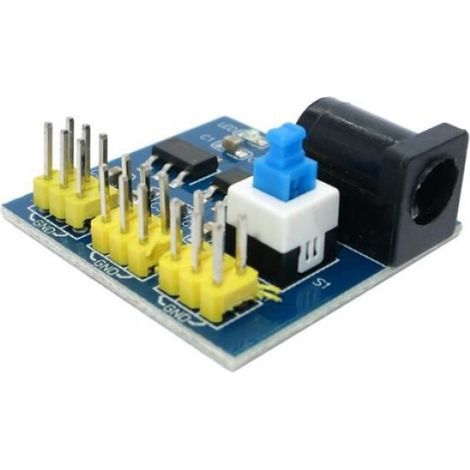 Module Abaisseur D Alimentation - Convertisseur Tension 12V DC Vers 3 3V 5V - Pour Projets Arduino - 4 5x4 5 Cm - 1 Piece (1/4)