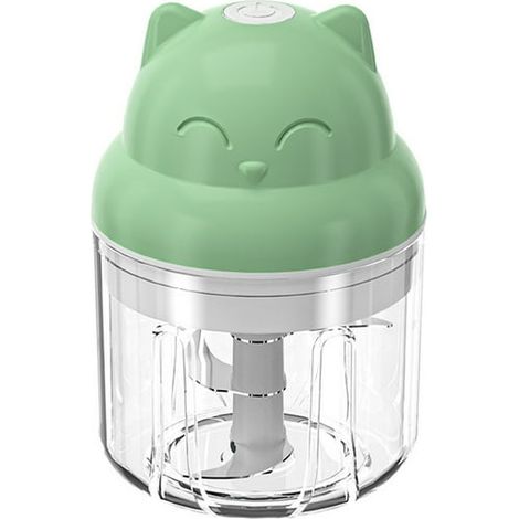 Mini presse-ail électrique 250 ml, hachoir portable sans fil, outil de cuisine