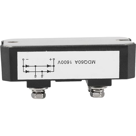 1 redresseur monophasé à pont de diodes 60 A 1600 V haute puissance 4 bornes (1/5)