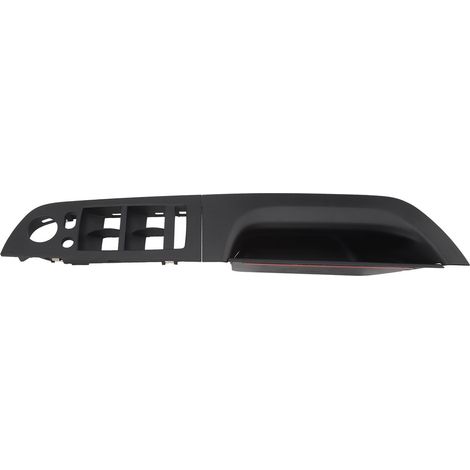 Poignée de porte intérieure 37,5cm garniture robuste élégante repose-bras conducteur couvercle pour BMW Série 3 E90 berline Pre-LCI blanc (1/5)