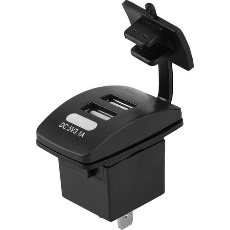 Double prise de chargeur USB étanche, prise de courant 3,1a pour voiture, bateau, Mobile