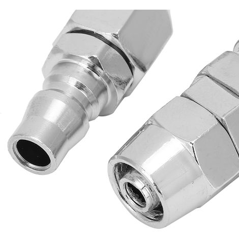 2 Pièces Raccord Rapide Auto-bloquant pour Tuyau Pneumatique 40SP+40PP Accessoires (1/5)
