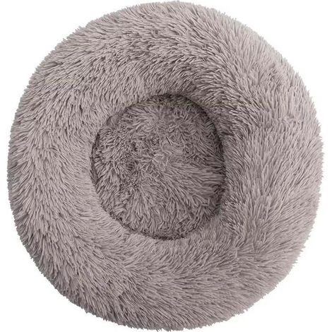 Lit pour Chat, Coussin Moelleux, Doux Lavable pour Chats Chiens (Beige, 50 cm), Ensoleillé (1/5)
