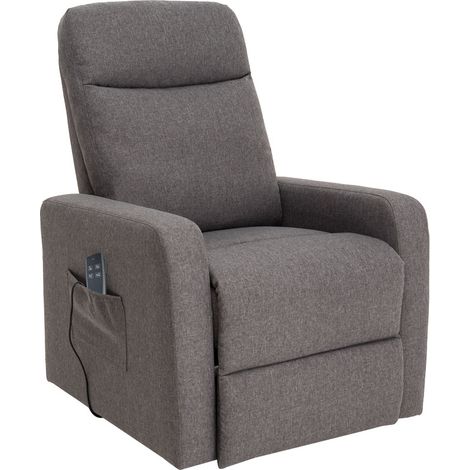 Fauteuil releveur Mint 1 ou 2 moteurs - Simili-cuir Chocolat - 1 moteur