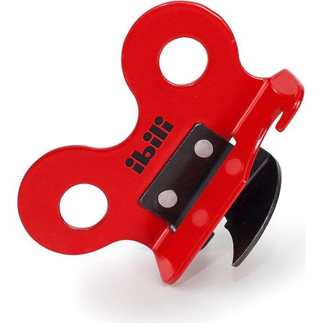 Ibili Apriscatole a farfalla rossa ergonomico 7 x 5 cm