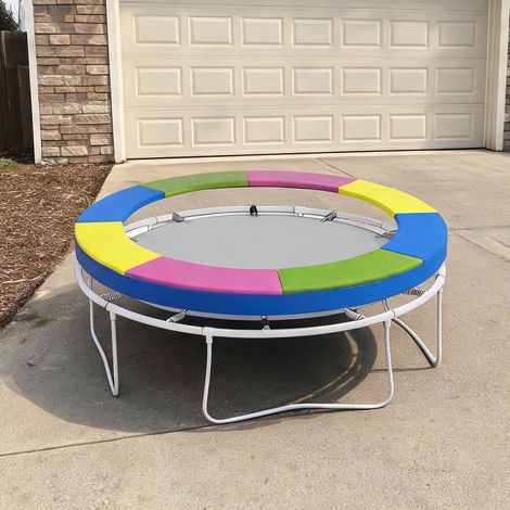 Trampoline Safety Pad Ø244 cm UV-Resistant Weatherproof Cover (1/5)