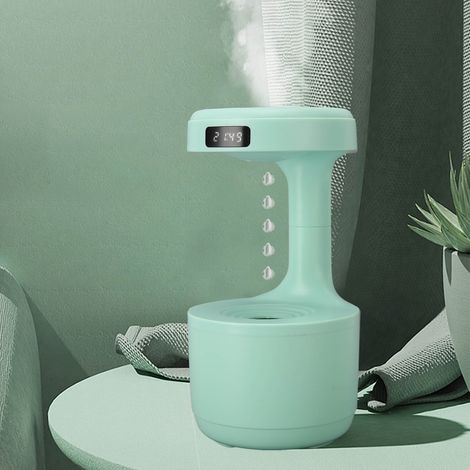 Antigravitations-Wassertropfen-Luftbefeuchter, USB, für Zuhause, Schlafzimmer, Büro, Arbeitszimmer, leise, Anti-Reflux, Antigravitation, umweltfreundlich. (1/5)