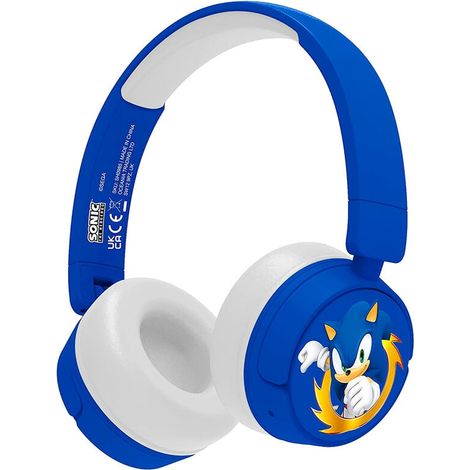 Kabellose Kinderkopfhörer für Sonic the Hedgehog, bequeme Passform (1/5)