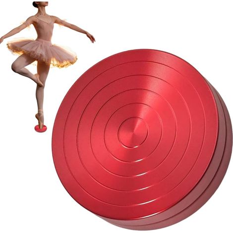 Planche tournante Équipement Antidérapant en d'Aluminium Spinner de Patinage Artistique pour Adultes Débutantes Filles Pratique à Domicile Préparation de Compétition (1/5)