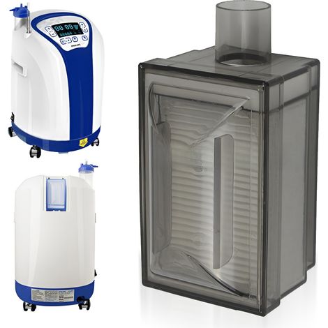 1 Filtre secondaire, système 3 étapes, lavable réutilisable, pour générateur oxygène 3 L (1/5)