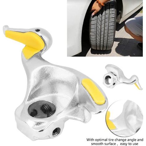Tête de canard 30mm de de monte-démonte-pneu de voiture en acier inoxydable (1/4)