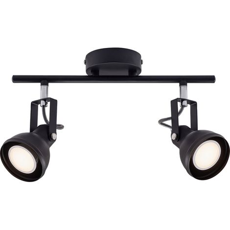 Nordlux Aslak 2-Spot 45730103 Deckenstrahler  GU10   Schwarz
