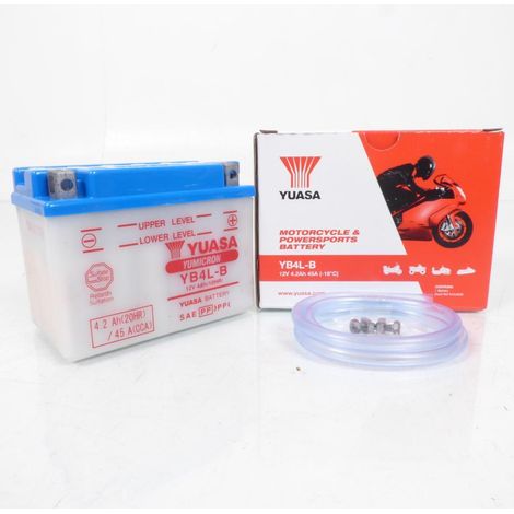 Yuasa YB4LB DC Batterie de moto 12 V 4 Ah Type de pôle: Borne à vis type 5 (1/5)