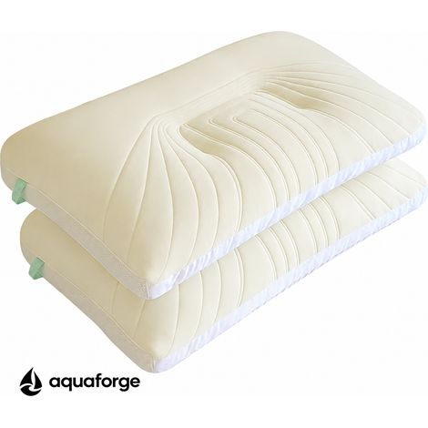 Almofada Cervical Ergonómica Látex Respirável 48 x 74 cm (1/5)