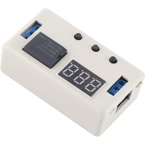 12-V-LED-Anzeige, einstellbares Zeitrelais, Automatisierungssteuerungs-Schaltmodul (1/5)
