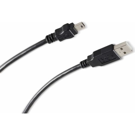 S-IMPULS Mini-USB Kabel, USB-A/USB-B Mini 5-pin, 5 m