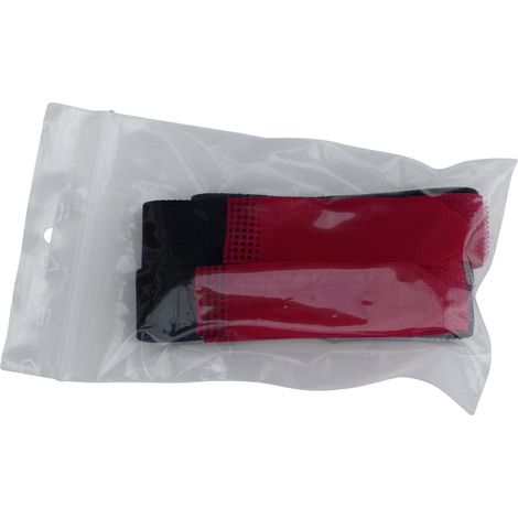 TRU COMPONENTS 693-330-Bag  Klettband mit Gurt Haft- und Flauschteil (L x B) 400 mm x 20 mm Rot/Schw