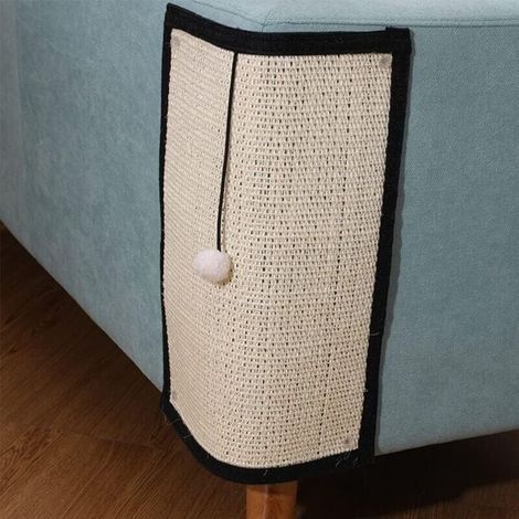 Sisal Cat Scratching Mat - Cardboard Scratching Mat - Wall Protector - Scratch Protection - Sofa - Corner - Cat Scratcher (1/4)