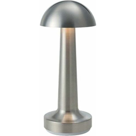 Creative dining table metal decorative table lamp USB rechargeable touch night light ,A tricolore + gradation par induction Space silver A tricolore + gradation par induction Space silv (1/5)