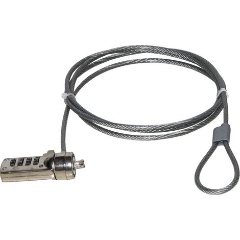CAVO SICUREZZA A COMBINAZIONE 1.5MT