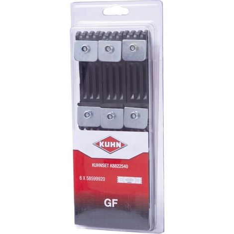 Set Zinkensicherungen (6x 58599920) KUHN K8822540