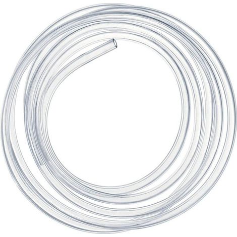 Tuyau souple transparent 3 mètres – Diamètre intérieur 10 mm – Diamètre extérieur 12 mm – PVC flexible pour liquides alimentaires et irrigation (1/5)