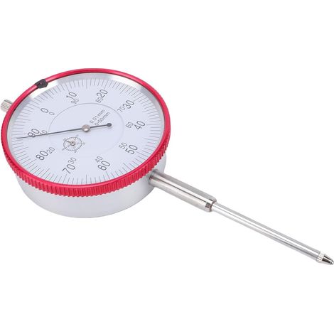 Indicateur à Cadran Mécanique de Précision pour le Travail en Atelier, Plage de 0 à 50 Mm, Précision de 0,01 Mm, Acier Inoxydable, pour L'usinage CNC (1/5)