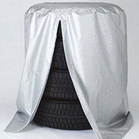 Housse de roue de secours Enjoliveurs de roue pour camping-car remorque Housse de pneu Roues automobiles Housse de pneu de secours Housses de bâche de pneu Soie Polyester Engrenage avant de vo