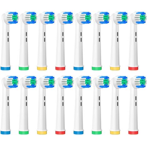 Replacement Brush Heads Compatible with 16 Replacement Brush Heads for Precision Brush Heads for Pro Smart Vitality Genius Triumph Teen Kids (1/5)