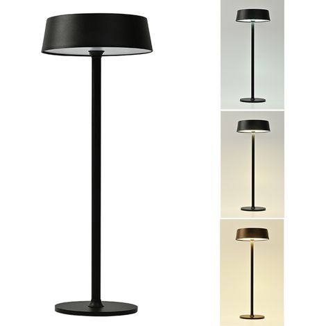 Lampe de table LED sans fil, lampe de bureau à intensité variable à 3 températures de couleur, lampe d'ambiance à commande tactile (1/5)