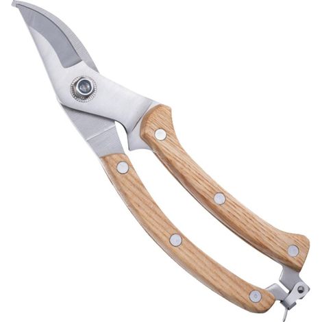 Forbici da giardino, forbici a mano professionali, realizzate con lama in acciaio inox 3Cr13 antiruggine (lama da 45 mm), impugnature ergonomiche, taglienti e durevoli, di piccole dimensioni (1/5)