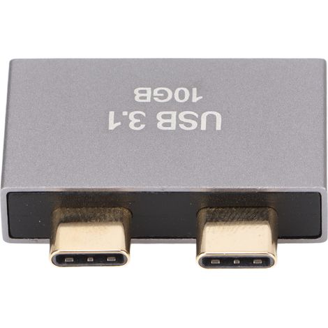 Adaptateur USB-C Mâle vers USB-A Femelle Haute Durabilité pour MacBook Pro/Air, Protection de Port de Chargement et Transfert de Données