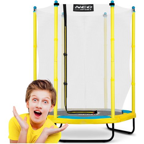 Kindertrampolin für den Garten 140 cm (4,5 ft) Neo-Sport