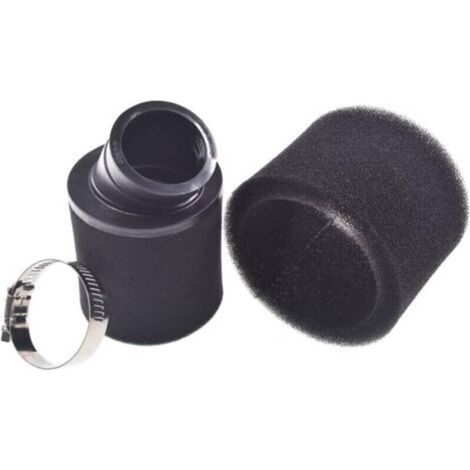 Générique 38mm Filtre à air Coudé Double en Mousse pour Pit Dirt Bike Mini Moto 110 CC 125 CC (1/5)