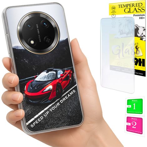 Schutzhülle für Honor Magic7 Lite: Foto-Schutzhülle + 9H-Glas (1/5)