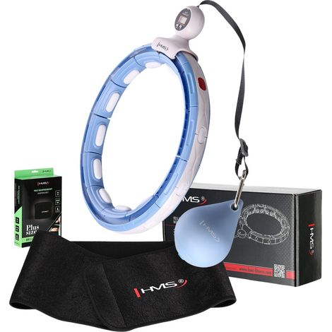 Magnetischer gewichteter Hula-Hoop-Reifen mit Theke und Taillenstütze