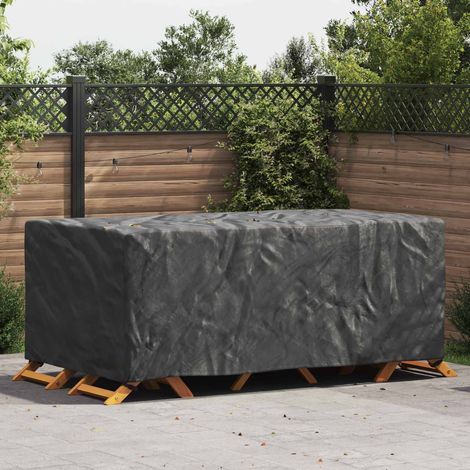 Funda para muebles de exterior Negro 240 x 140 x 90 cm 420D