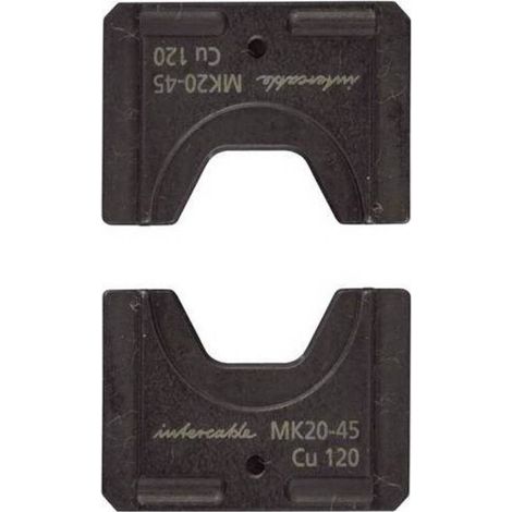 [NEUWERTIG] B-Ware Intercable Presseinsatz Presszangeneinsatz CU Presskabelschuhe Werkzeug 95 mm² (1/2)