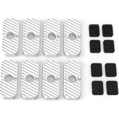Filtres de rechange pour fontaine à eau sans fil pour chat SSPF-V04, 8+8 (1/5)