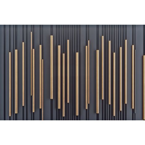 Papier peint panoramique - Élégant 3D - 130 cm x 86 cm (1/2)